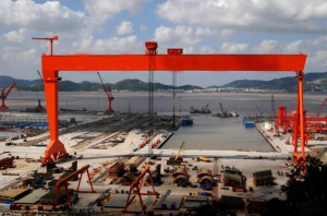 造船門式起重機