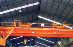 QE型5-16噸雙小車(chē)吊鉤橋式起重機(jī)