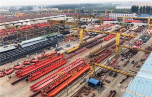 鋼結(jié)構(gòu)生產(chǎn)區(qū)